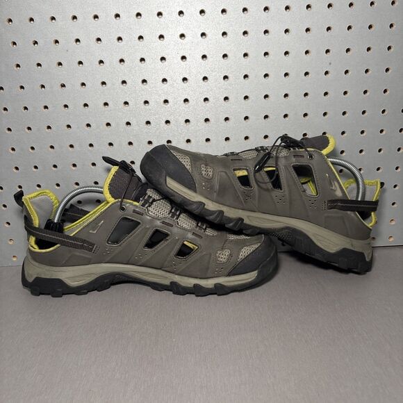 Salomon Evasion Cabrio Sandals Mens Sz 12 Green Water Hiking Shoes Outdoor